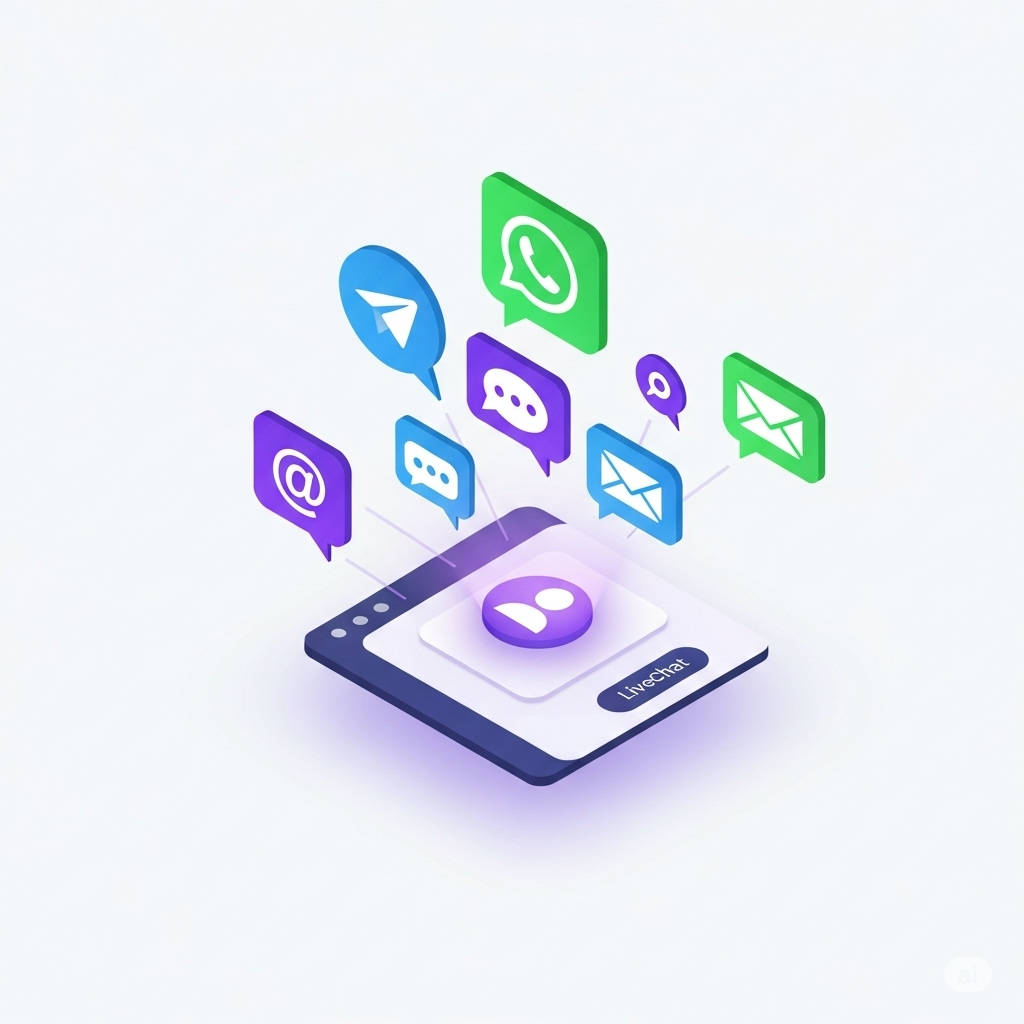 Support-Widget und Multi-Messenger-Integration
