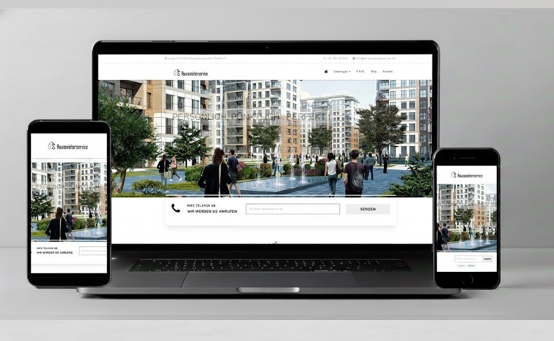 Vorschau der Webseite Hausmeisterservice Website (GS-Hausmeister)