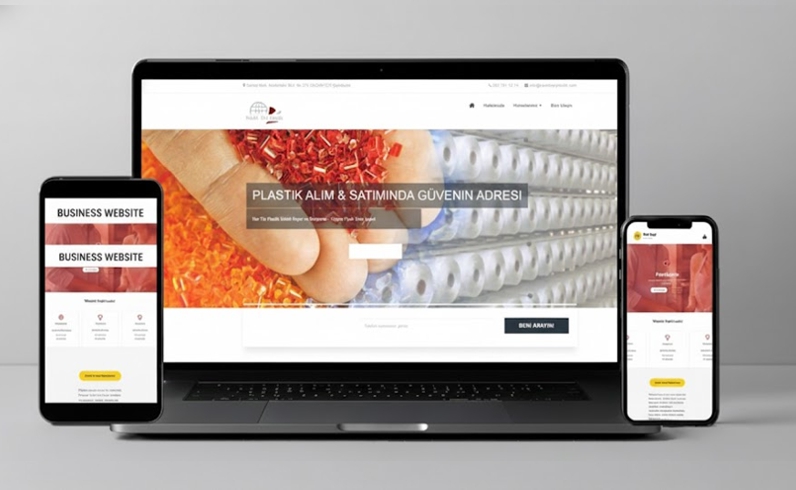 Vorschau der Webseite E-Commerce für Kunststoffprodukte (Naimbey)